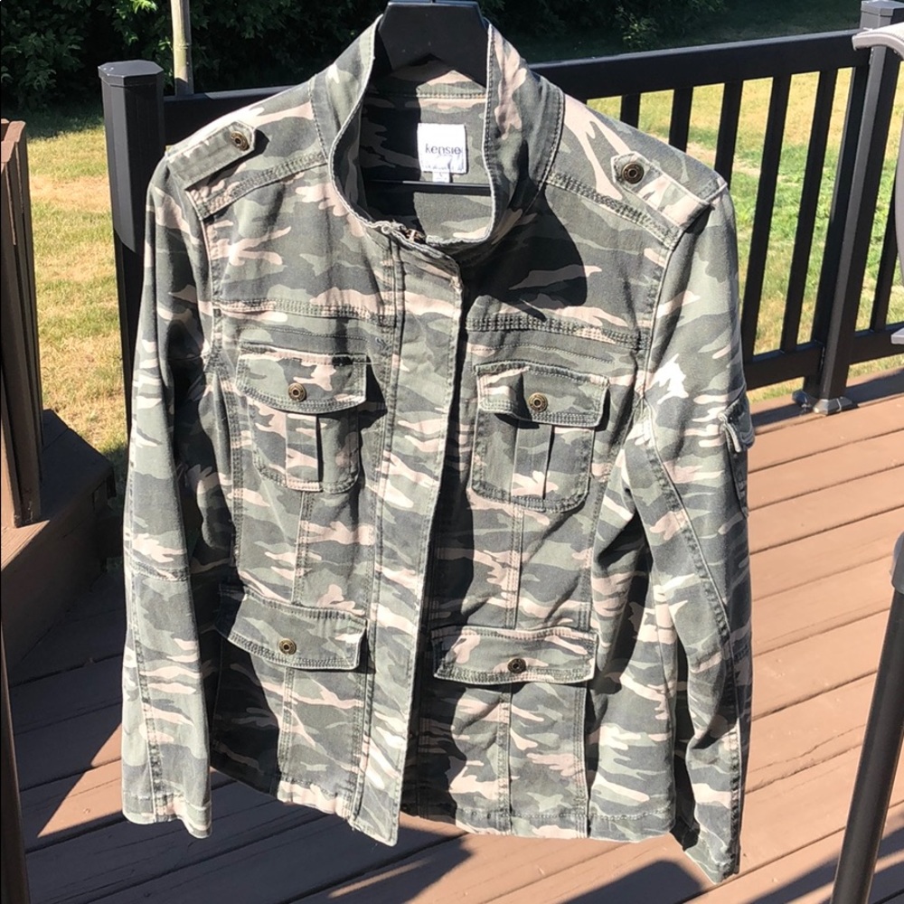 Kenzie Camouflage Jacket, Large